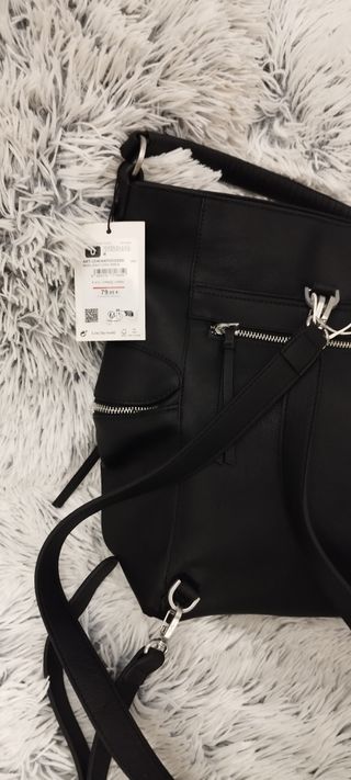 Mochila Desigual convertible logo grande