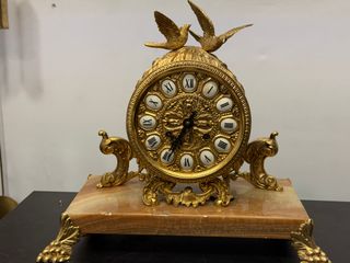 Reloj de sobremesa SOHER en bronce