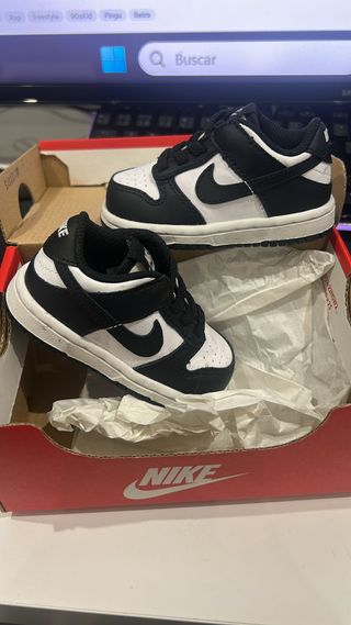 Zapatillas Nike Dunk Low Bebé Talla 19.5