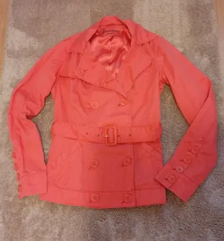 Gabardina mujer Stradivarius talla S