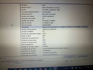 Portátil HP 15 Negro/Azul