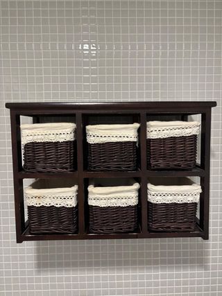 Estanteria Rustica con almacenaje