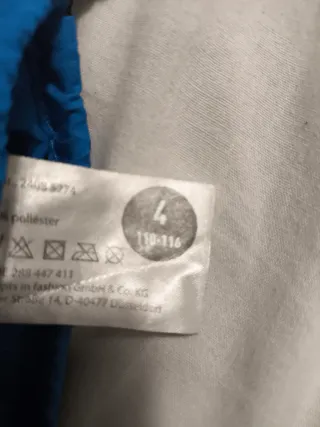 Guantes de invierno infantiles azules