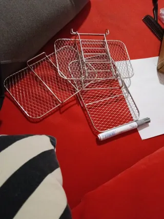 Estante Parrilla Freidora Aire 3 Capas