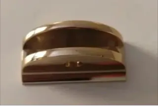 Soporte media luna cristal puerta