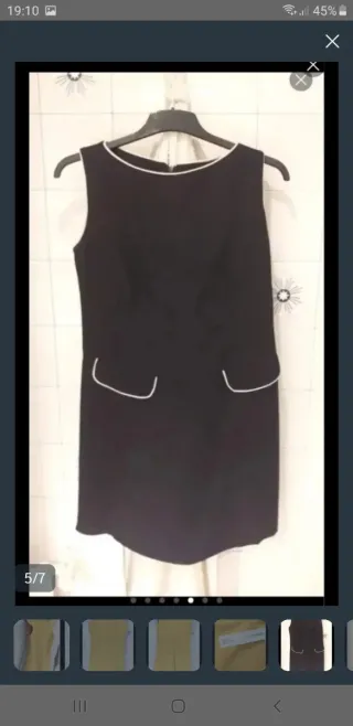 2 Vestidos Cortefiel y Sfera Amarillo