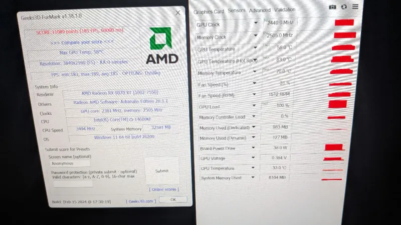RX 9070XT PB B650M WiFi R7 7700 M2 1Tb afbeelding 9