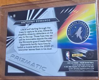 ANTHONY EDWARDS PRIZM