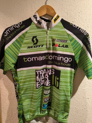 Maillot Ciclismo Scott Tomas Domingo Talla M