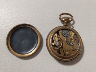 Reloj Bolsillo Antiguo REGULATEUR Corazones