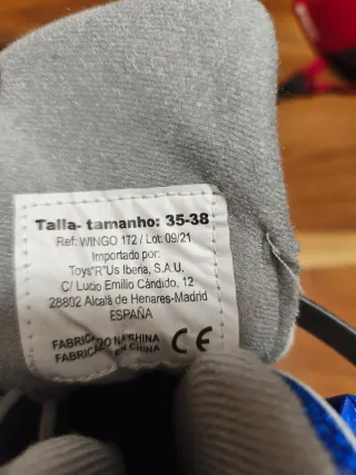 Patines ajustables niño Talla 35-38