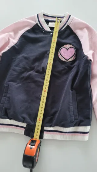 Chaqueta Zara Niña Talla 8 Azul y Rosa