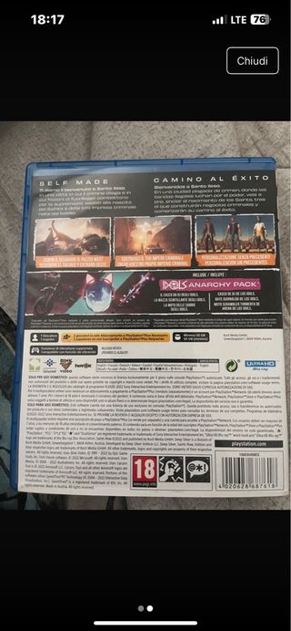 Saints Row Day One Edition PS5