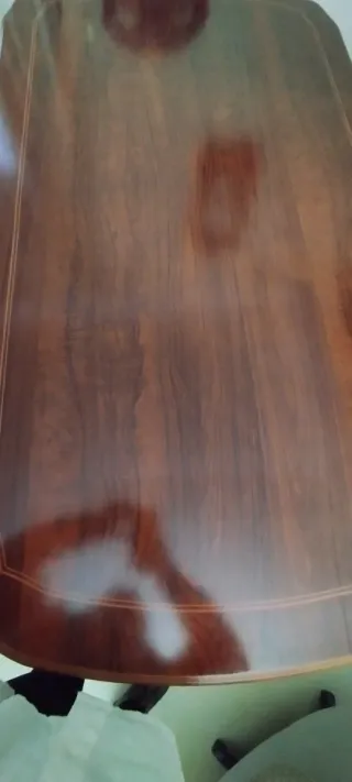 Conjunto Muebles Salón Madera Oscura