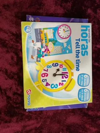 Juego Aprende las Horas Dinova