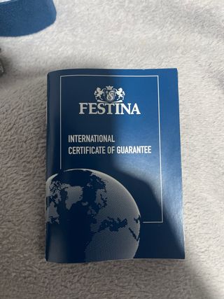 Reloj Festina Cronógrafo Verde y Dorado