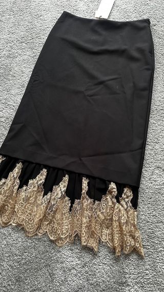 Falda encaje Zara