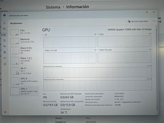 Portátil Dell i7 para diseño/edición con GARANTIA