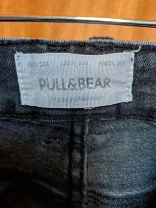 Jeans Pull&Bear Super Skinny Rotos Talla 38