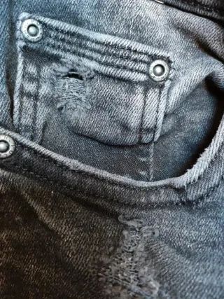 Jeans Pull&Bear Super Skinny Rotos Talla 38