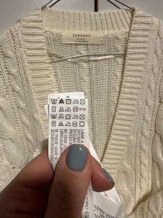 Cardigan Zara Lana Taglia S