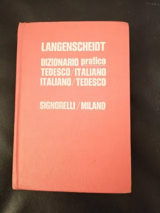 Dizionario tedesco-italiano italiano-tedesco
