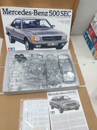 Maqueta Mercedes-Benz 500 SEC Tamiya 1:24