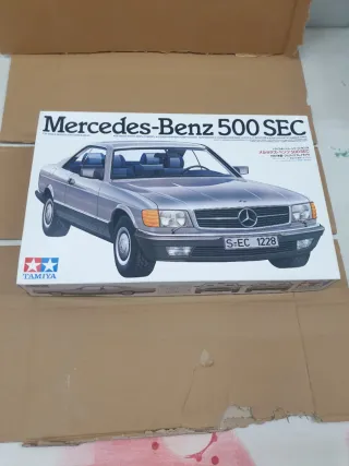 Maqueta Mercedes-Benz 500 SEC Tamiya 1:24