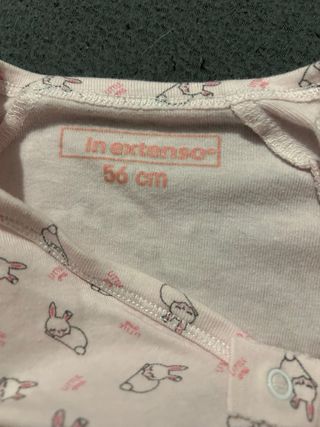 Body de bebé - Estampado de coelhos