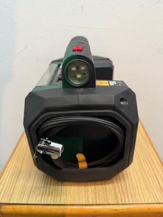 Compresor e inflador Parkside 20V recargable