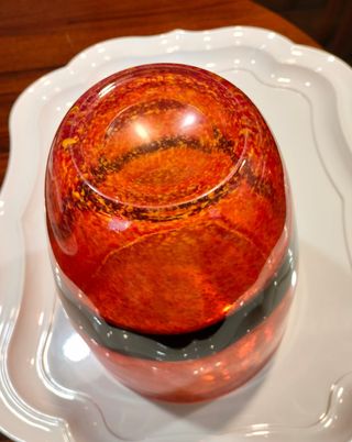 Vaso in vetro di Murano Vintage Anni '70/'80