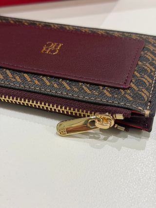 Cartera Tarjetero CH - Color vino