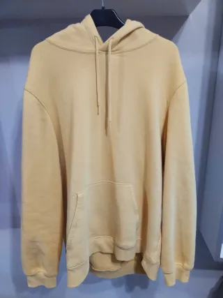Sudadera H&M Relaxed Fit Amarilla Talla L