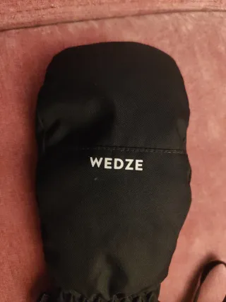 Manoplas nieve niño Wedze negras