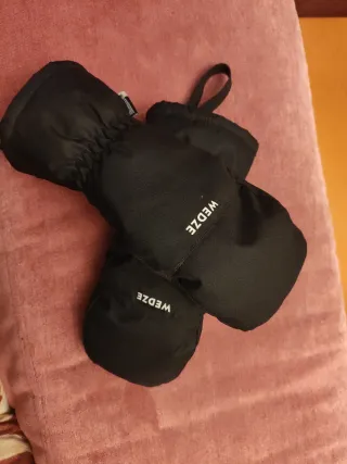 Manoplas nieve niño Wedze negras