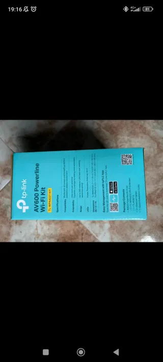 TP-Link Powerline Wi-Fi Extender AV600