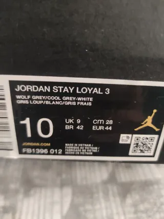 Zapatillas Nike Jordan Stay Loyal 3 Gris