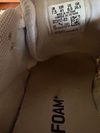 Zapatillas Puma casual blancas 41