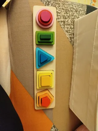 Juego de formas Montessori