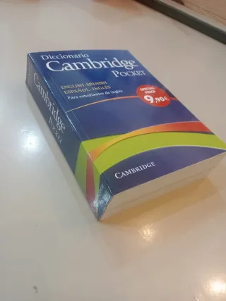 Diccionario inglés POCKET Cambridge SpanishEnglish