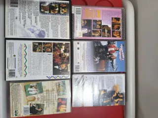 Lote 6 Películas VHS Comedia Drama Romance