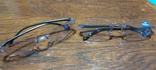 2 Gafas TR90    autoajustable cerca, lejos 0'5 a 5