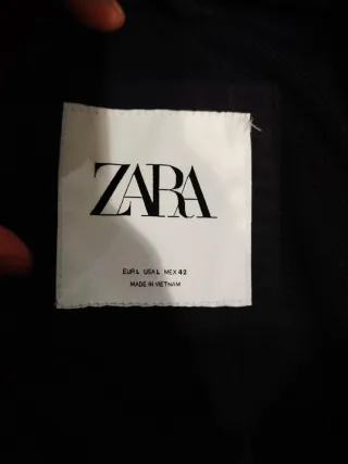 Chaqueta Zara Negra Talla L