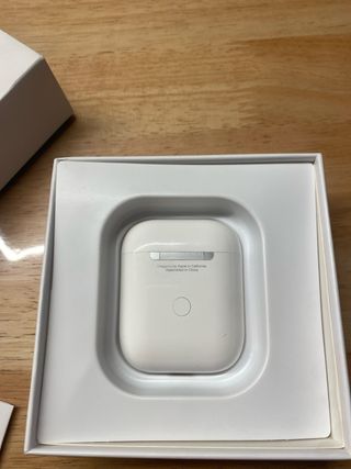 Airpods con estuche de carga inalámbrica