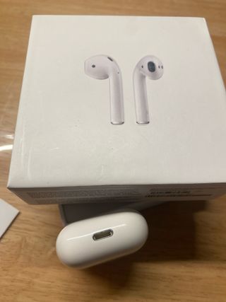 Airpods con estuche de carga inalámbrica