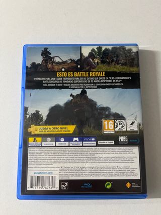 Juego PS4 PlayerUnknown's Battlegrounds