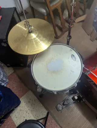 Batería Pearl Vision Sst Birch Ply Shell Roja 22"