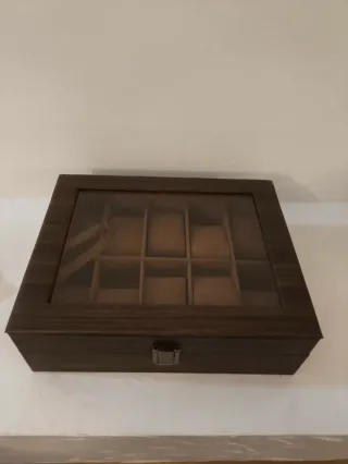 Scatola porta orologi con 10 posti