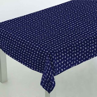 Mantel Resinado Marino Anclas Antimanchas