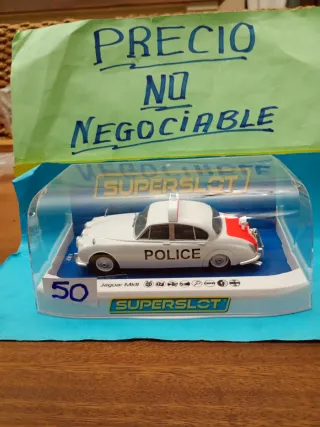 Scalextric Superslot Jaguar MkII Police